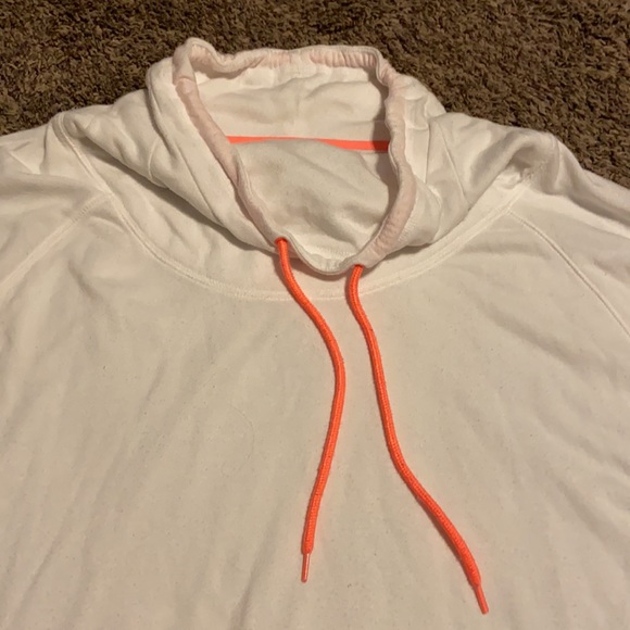 Xersion size L cowl neck white sweatshirt - Picture 2 of 5